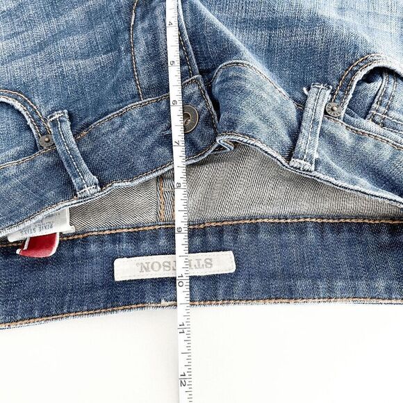 Stetson Womens Jeans Pixie Stixs Mid-Rise  Skinny Fit Denim Blue Medium-Wash Siz - Picture 9 of 9